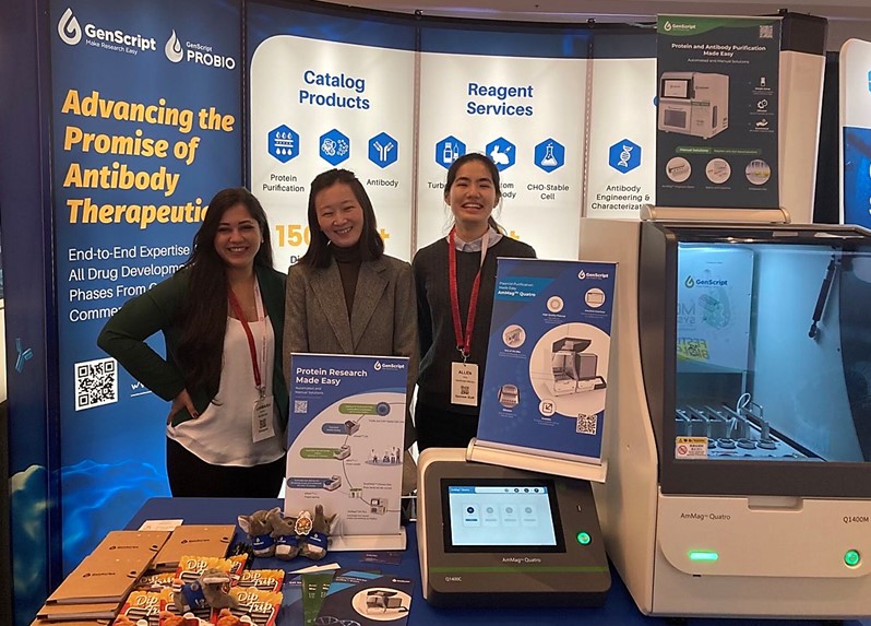 Participation in industry fairs with colleagues 