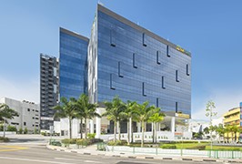> 3,500 sq.m cutting edge facility in Singapore